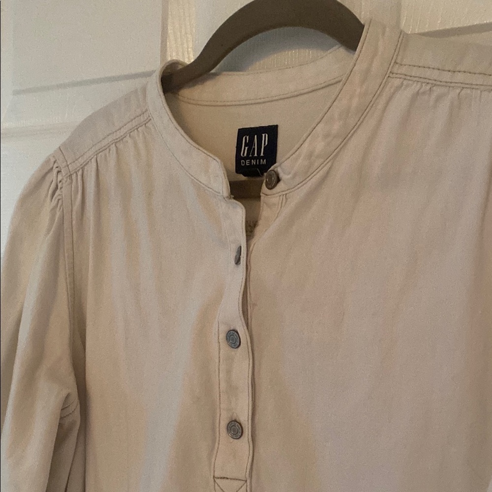 GAP Cream Denim Casual